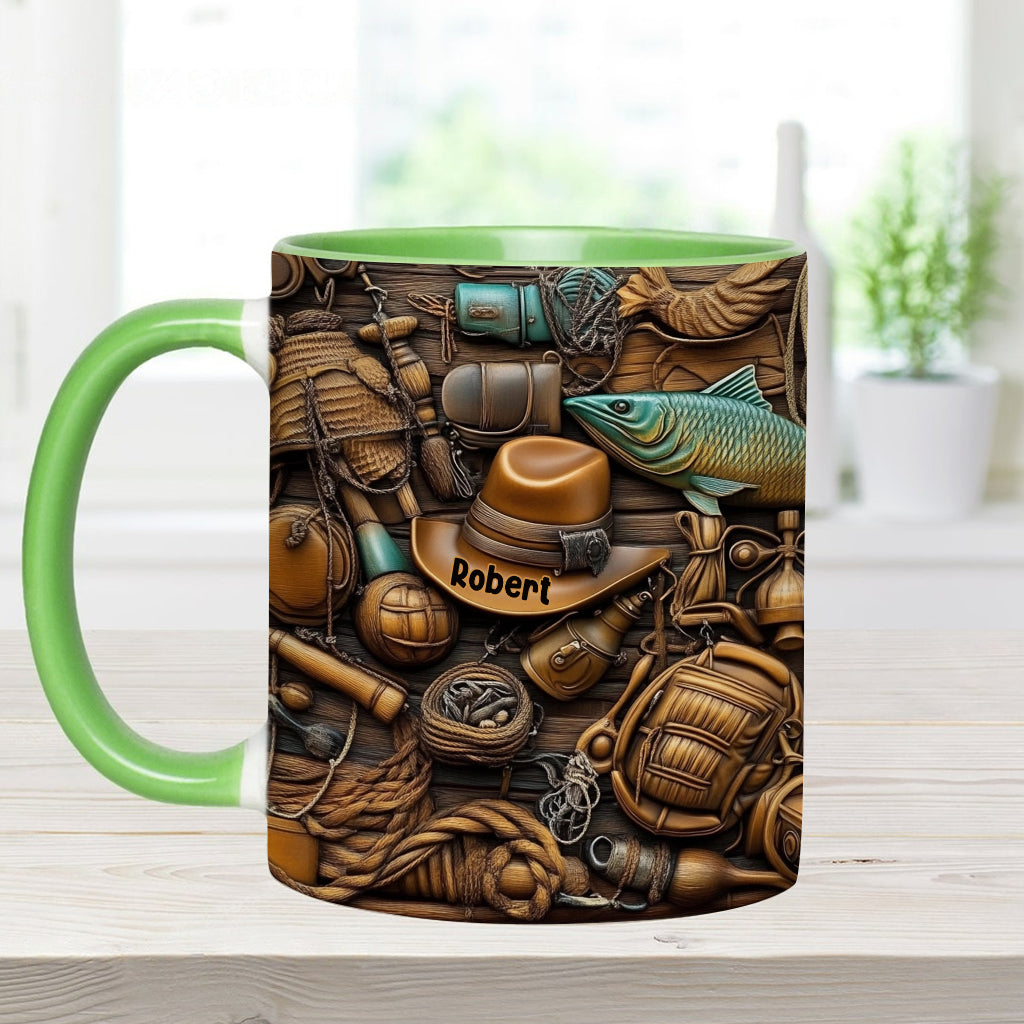Mug personnalisé « La vie de pêche »