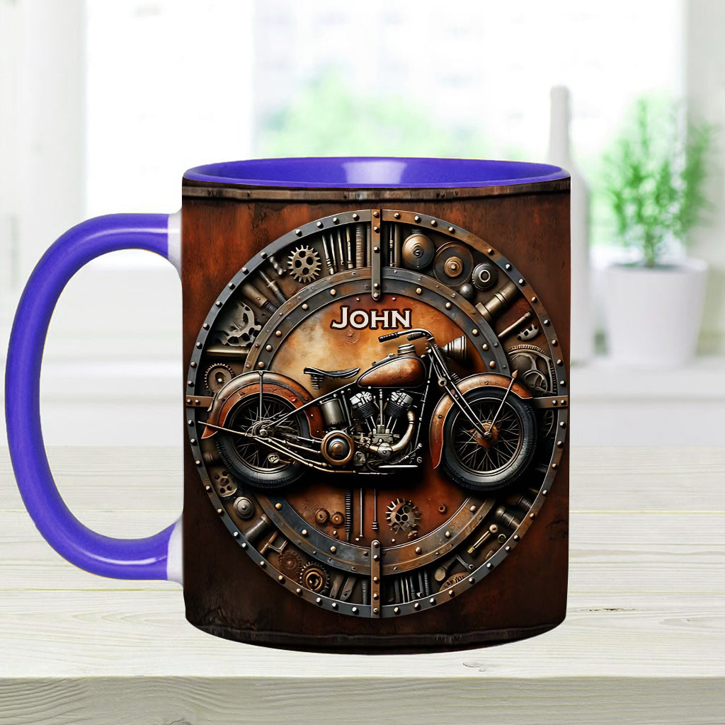 Awesome Bike - Personalized Biker Accent Mug