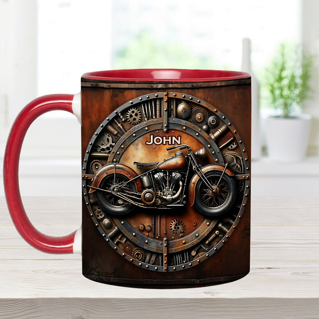 Awesome Bike - Personalized Biker Accent Mug