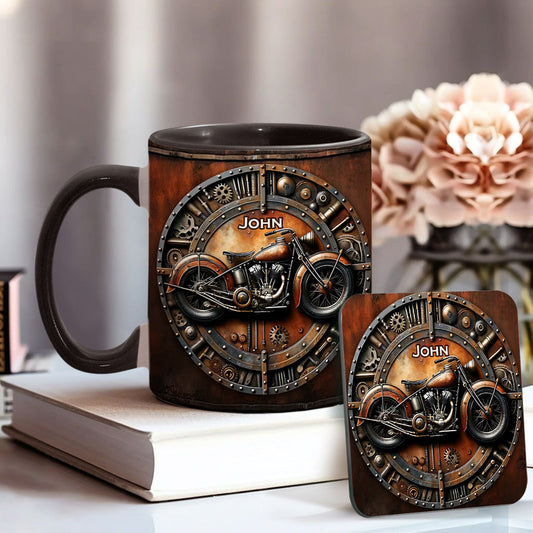 Awesome Bike - Personalized Biker Accent Mug