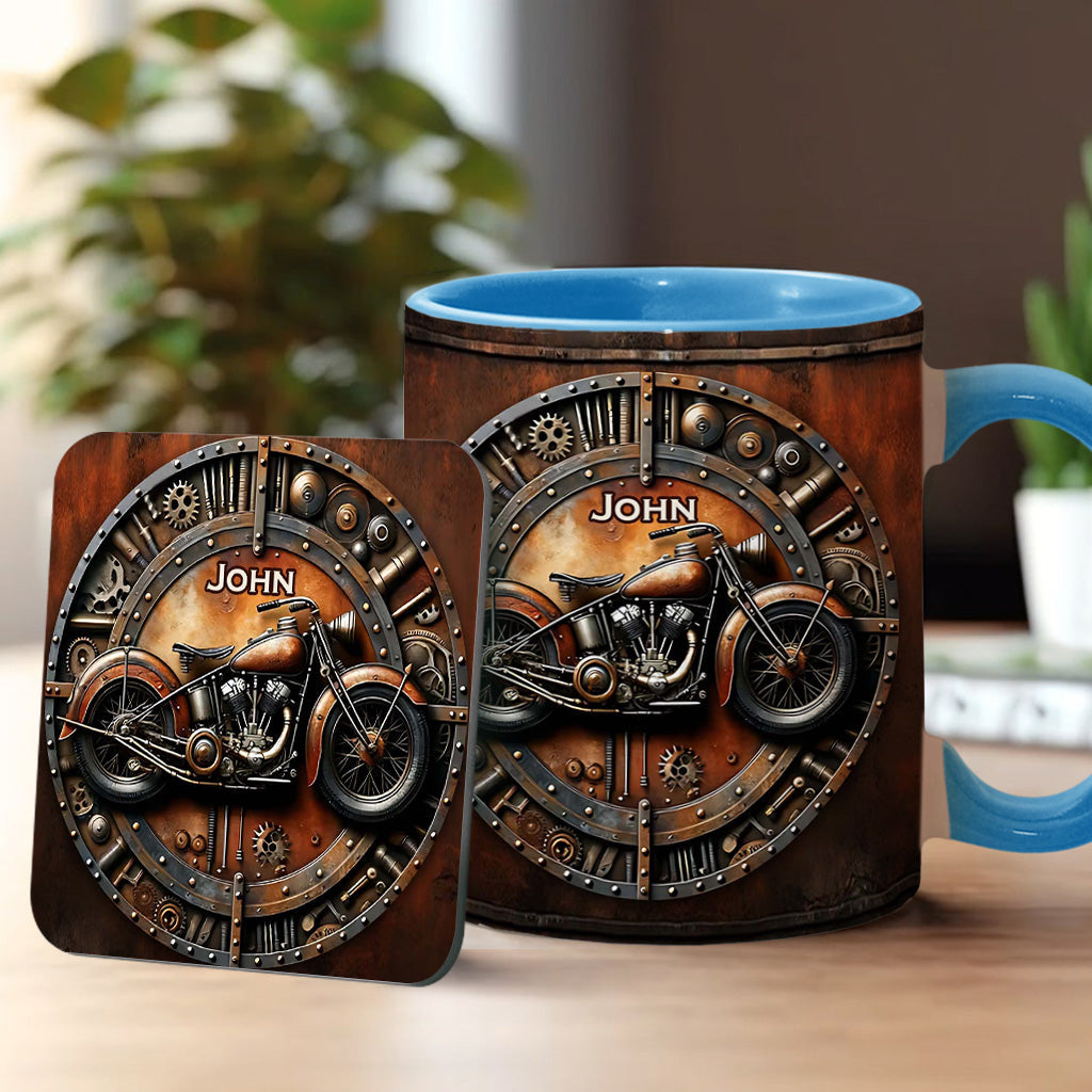 Awesome Bike - Personalized Biker Accent Mug