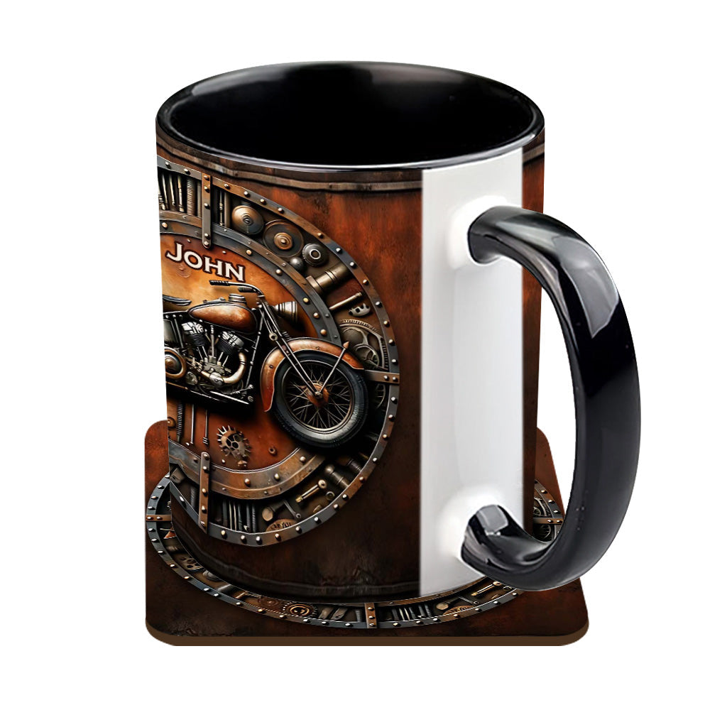 Awesome Bike - Personalized Biker Accent Mug