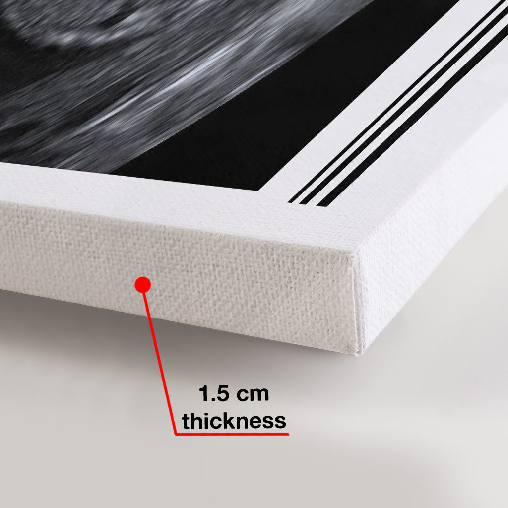Bébé arrive bientôt - Toile et affiche personnalisées pour maman