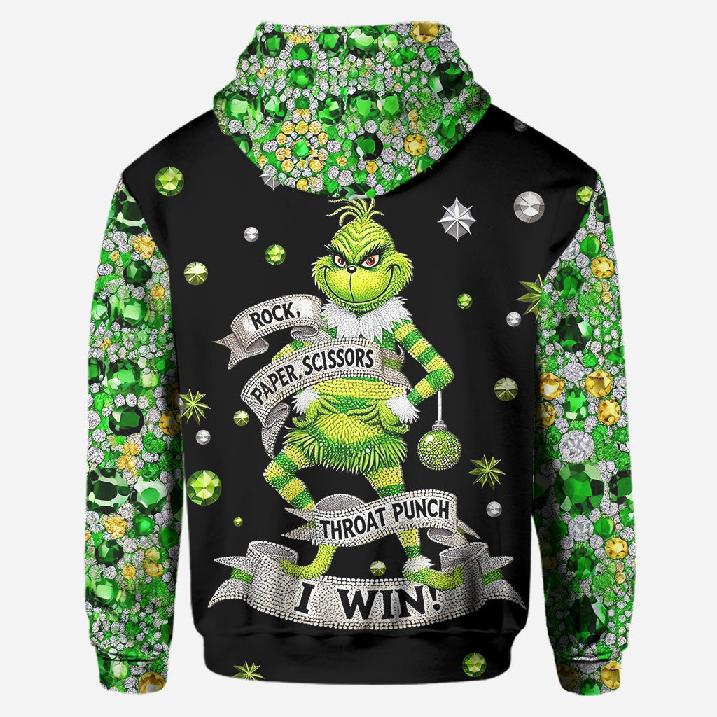 I Win - Personalized Stole Christmas Hoodie and Leggings