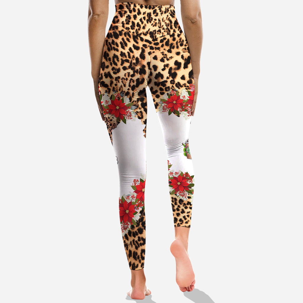 Grinchy Mama - Personalized Stole Christmas Hoodie and Leggings