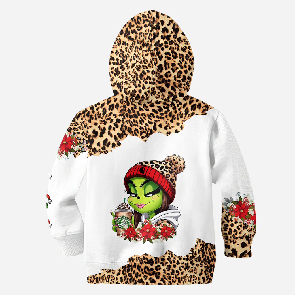 Grinchy Mama - Personalized Stole Christmas Hoodie and Leggings
