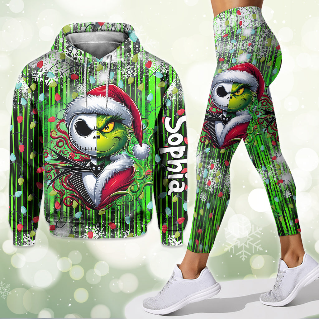 Merry Christmas - Personalized Stole Christmas Hoodie and Leggings