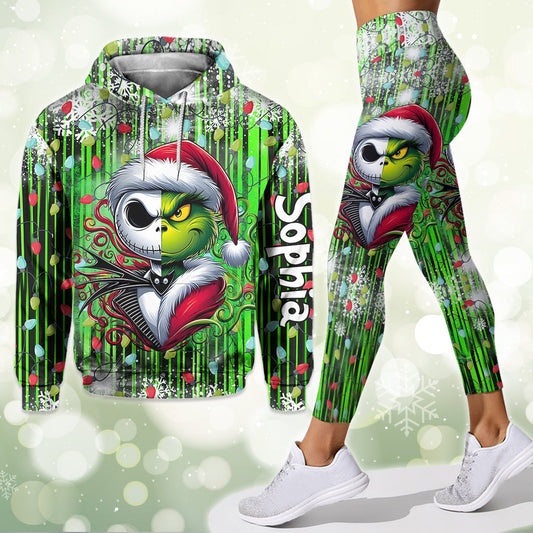 Merry Christmas - Personalized Stole Christmas Hoodie and Leggings