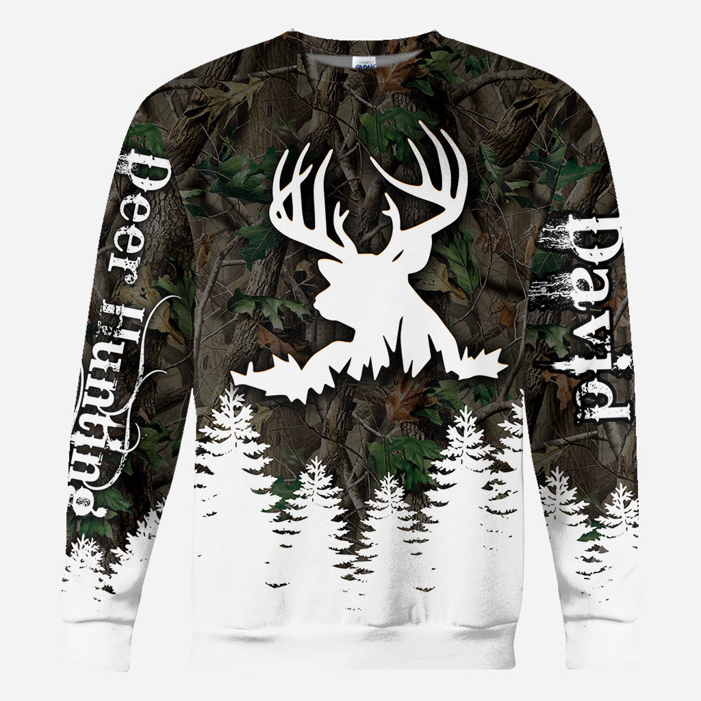 Love Hunting - Personalized Hunting All Over Shirt