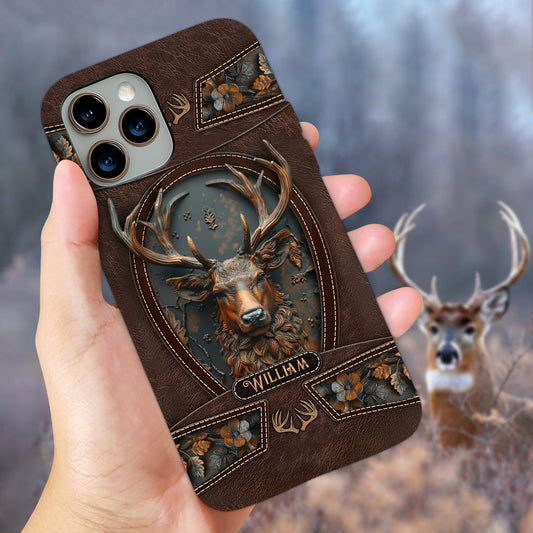 Superbe cerf - Coque de téléphone personnalisée avec impression intégrale sur le thème de la chasse