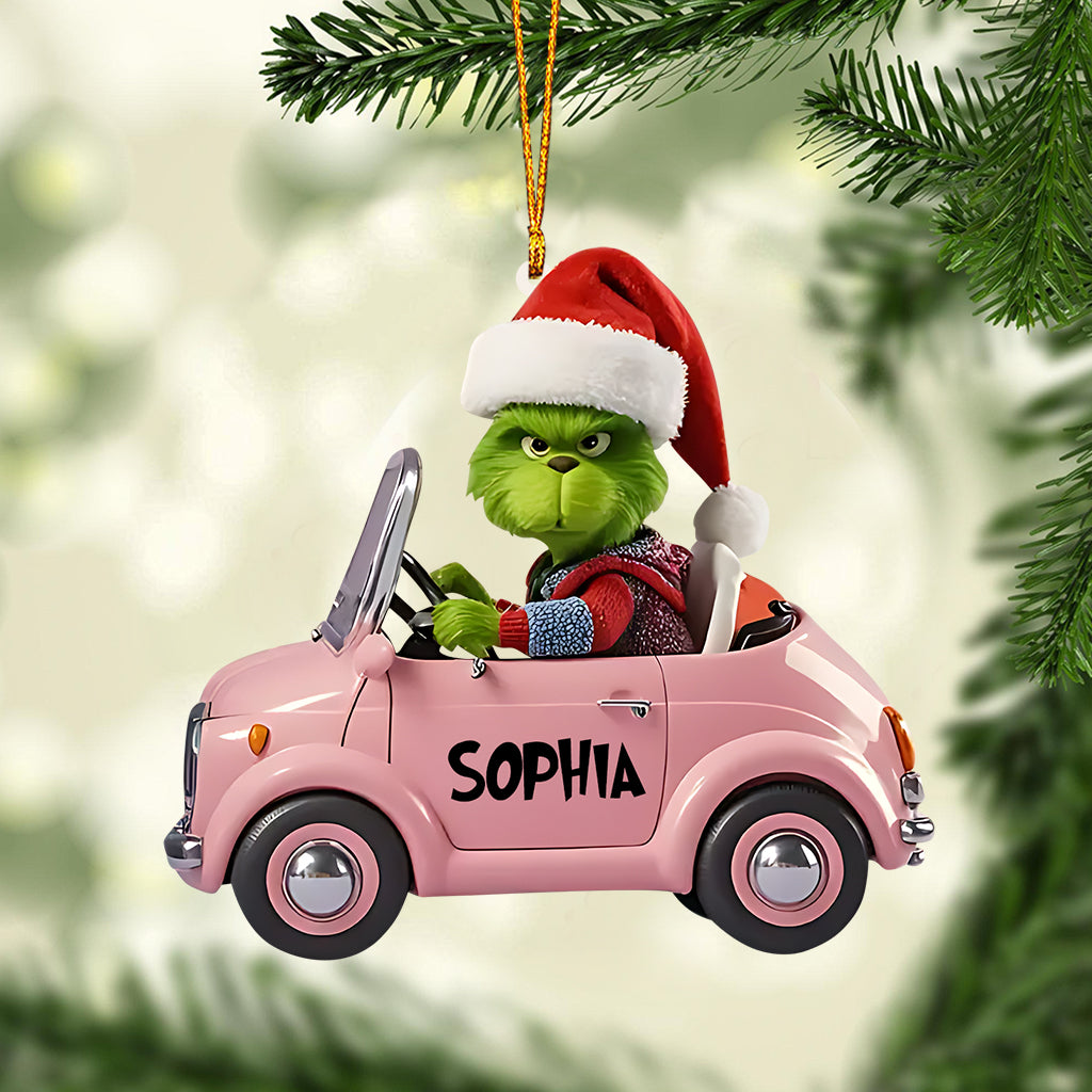 Driving Around - Personalized Stole Christmas Ornament
