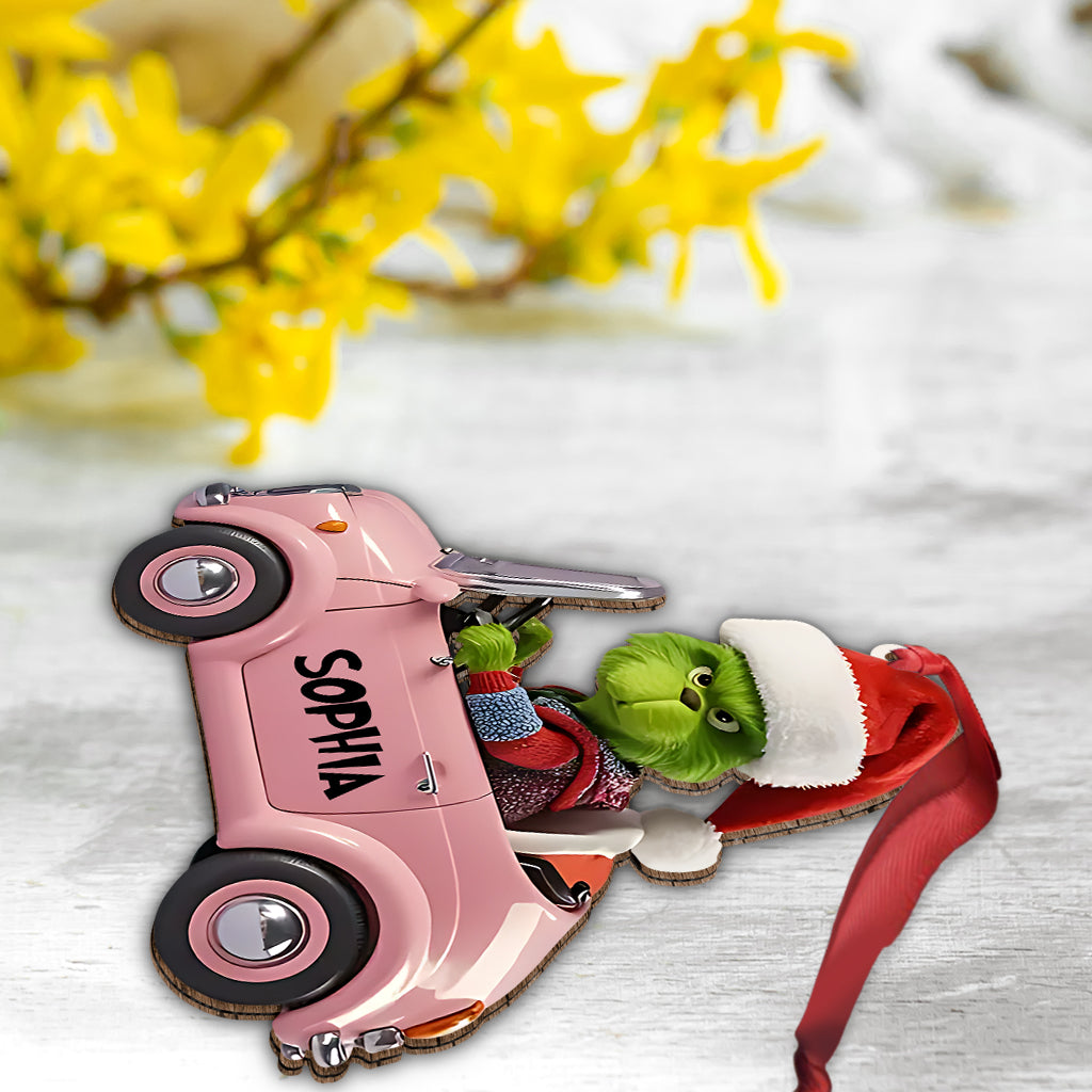Driving Around - Personalized Stole Christmas Ornament