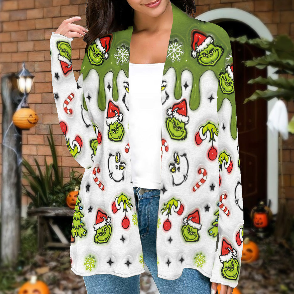 Green Mama - Étole de Noël personnalisée - Gilet de Noël