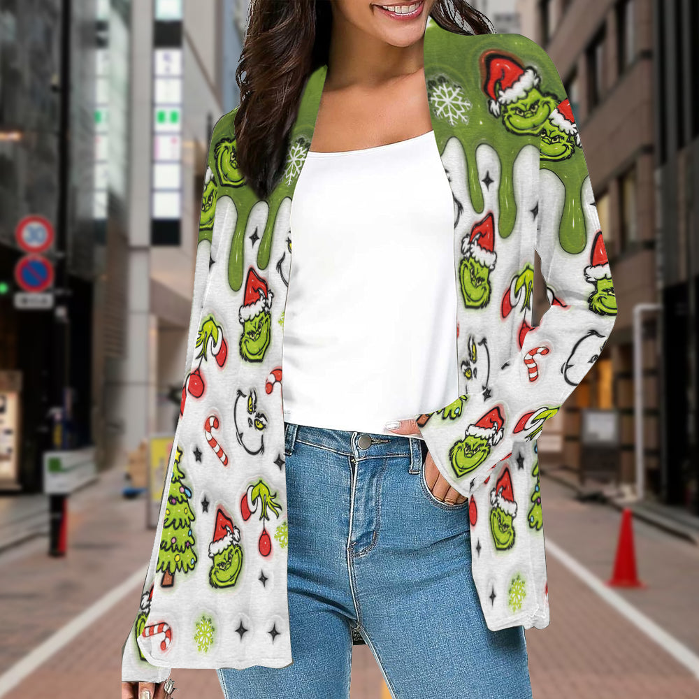 Green Mama - Étole de Noël personnalisée - Gilet de Noël