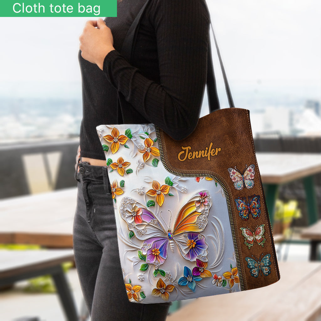 Sac fourre-tout papillon personnalisé - Magnifique papillon
