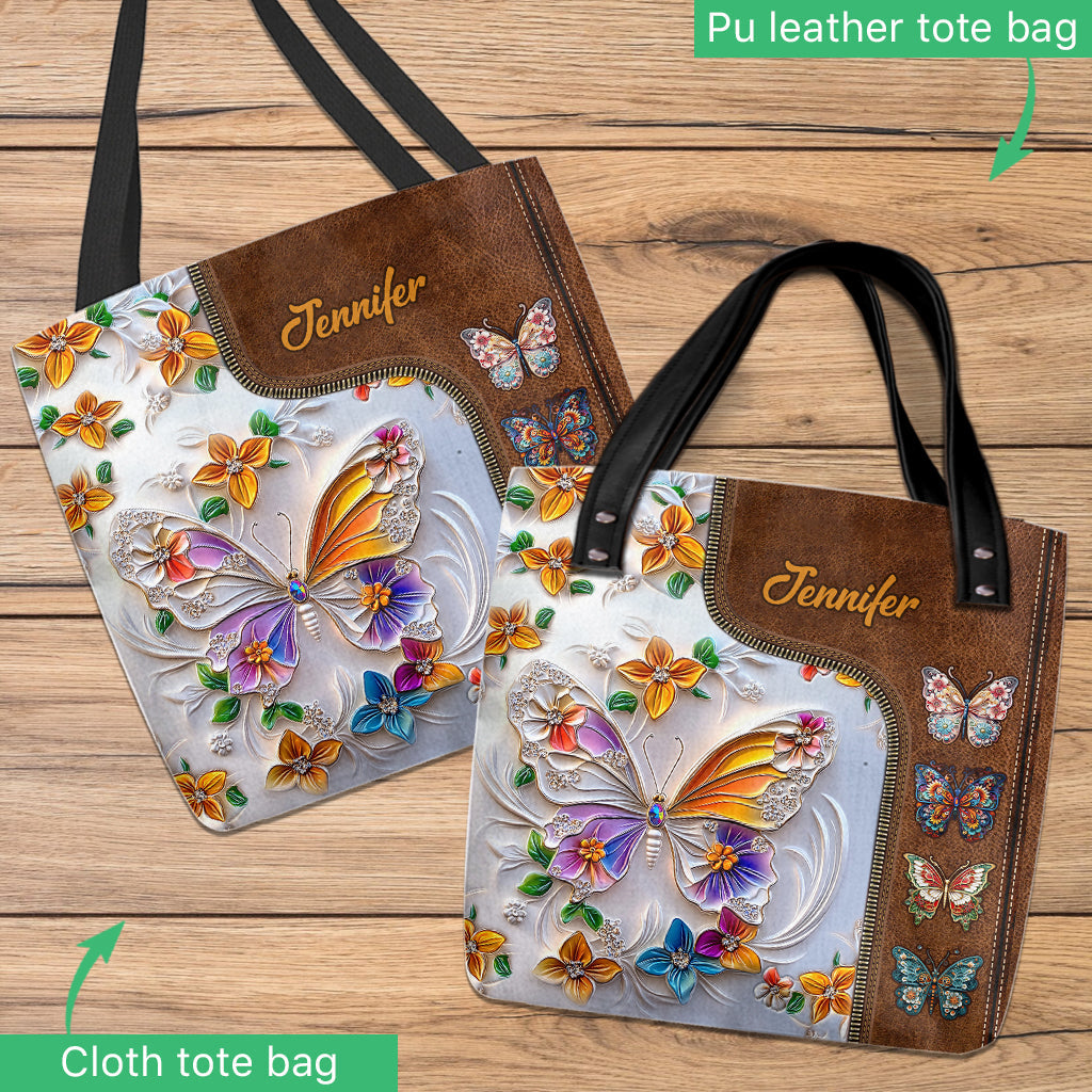Sac fourre-tout papillon personnalisé - Magnifique papillon