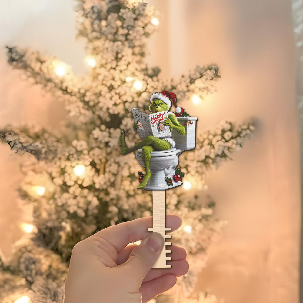 Joyeux Noël - Étole personnalisée pour décorer le sapin de Noël