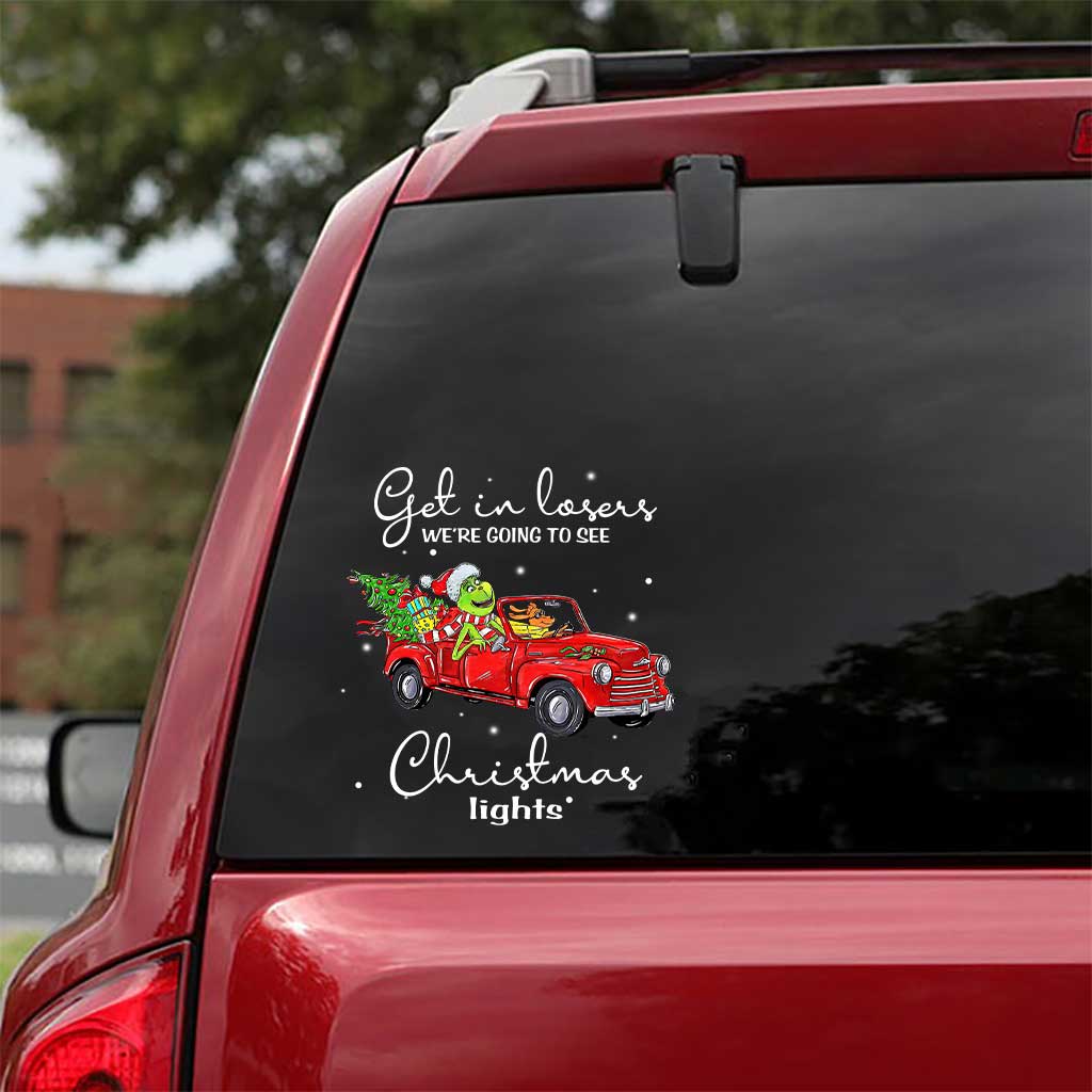 Get In Loser - Christmas Stole Christmas Decal Full