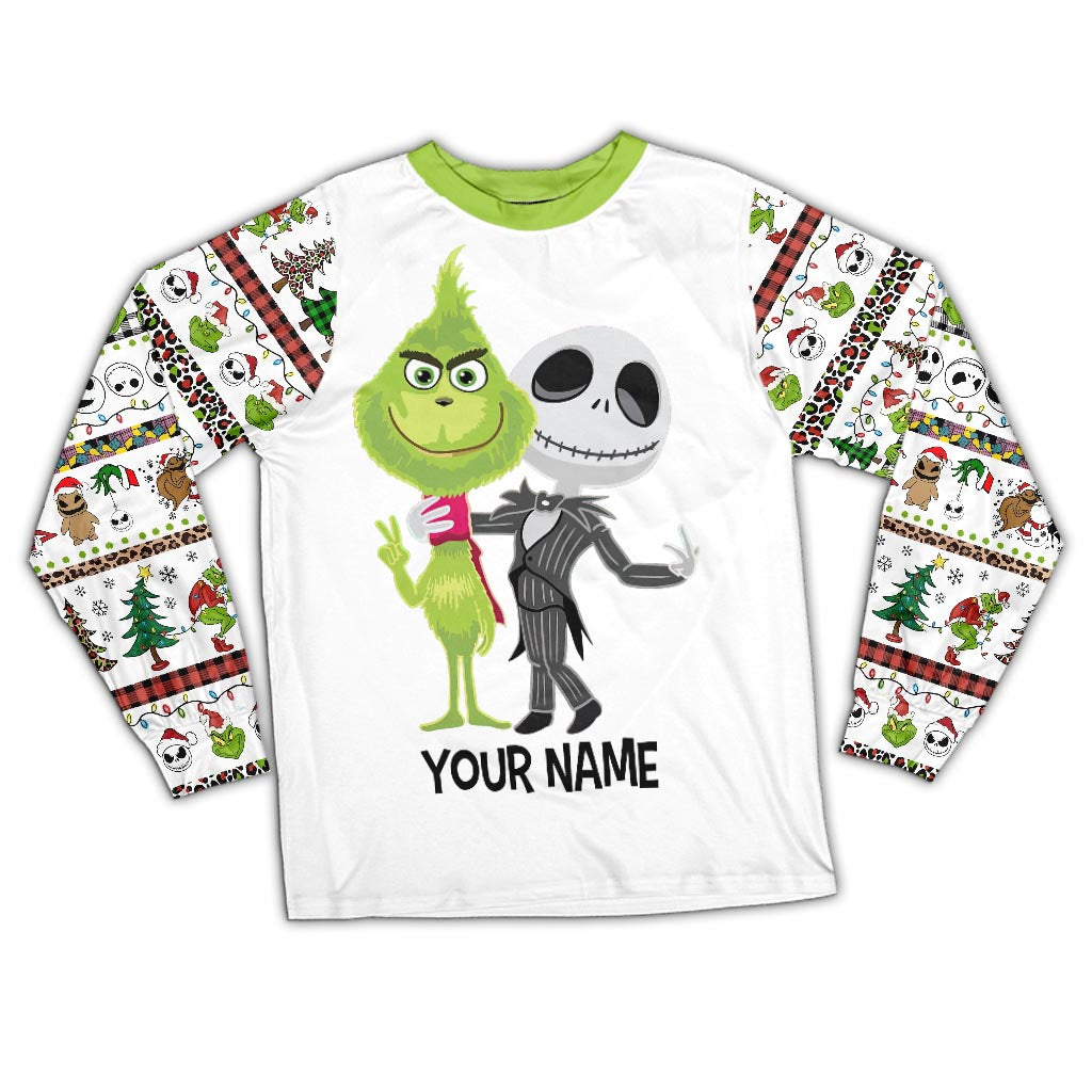 Merry Christmas - Personalized Stole Christmas Pajamas Set