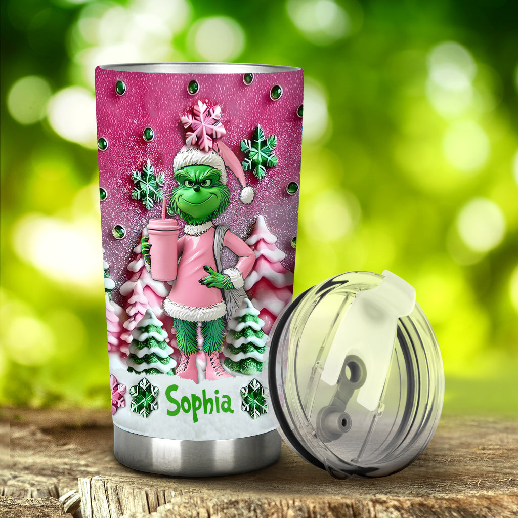 Merry Chrinchmas - Personalized Stole Christmas Tumbler