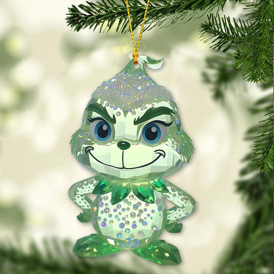 Merry Grinchmas - Stole Christmas Ornament