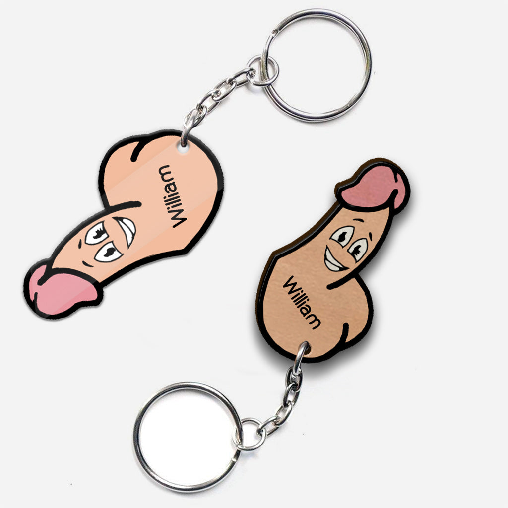 Couple Parfait - Porte-clés personnalisé pour couple