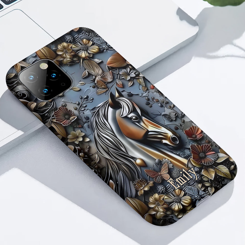 Superbe cheval - Coque de téléphone personnalisée avec impression intégrale de cheval