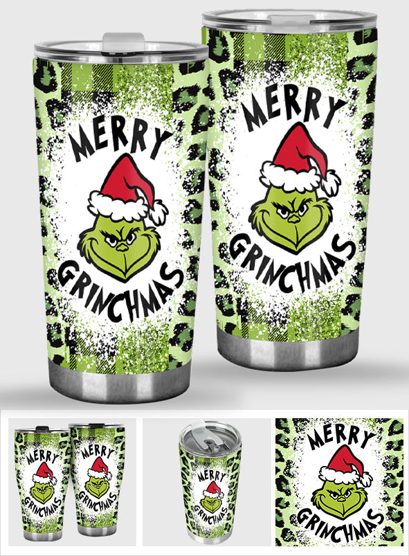 Buffalo Plaid Pattern - Stole Christmas Tumbler