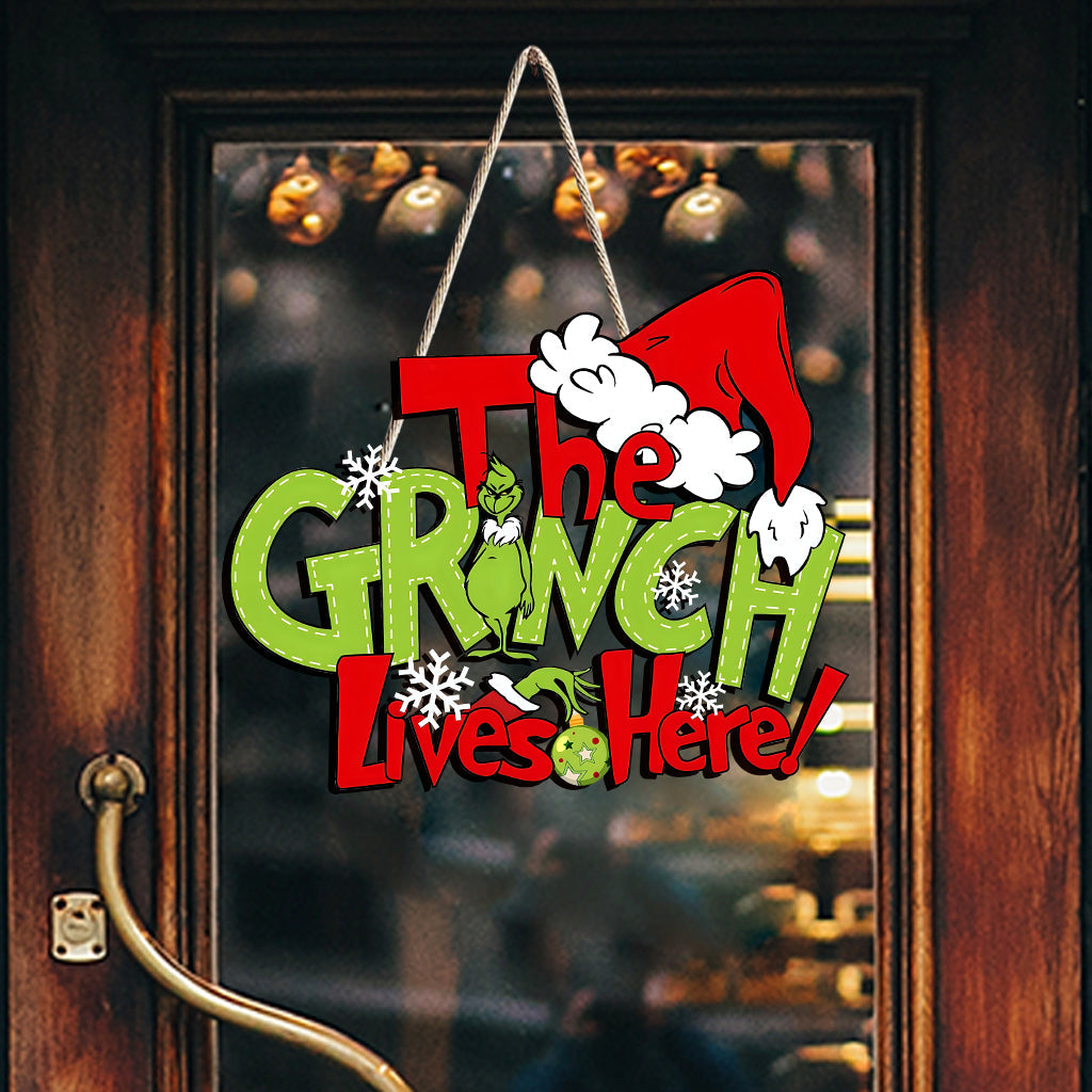 Vit ici - Panneau en bois personnalisé « Noël volé »