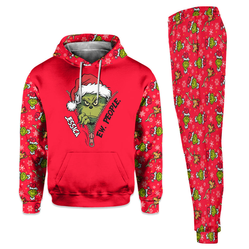 Ew People - Personalized Stole Christmas Hoodie and Sweatpants