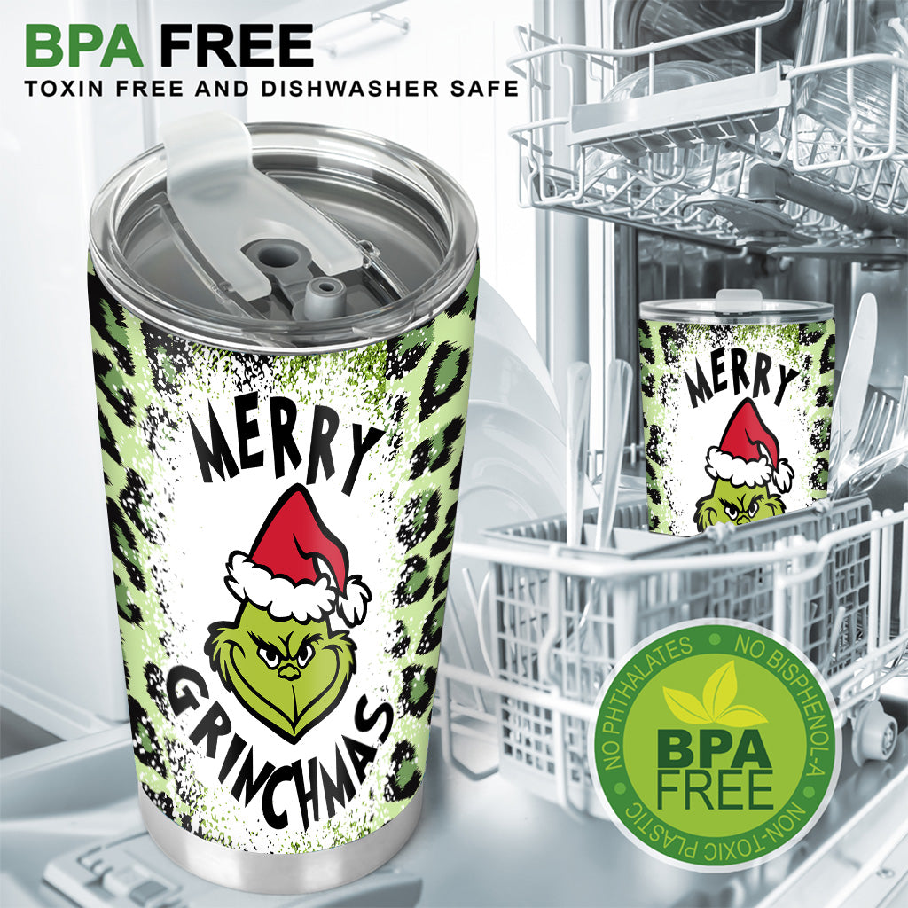 Buffalo Plaid Pattern - Stole Christmas Tumbler