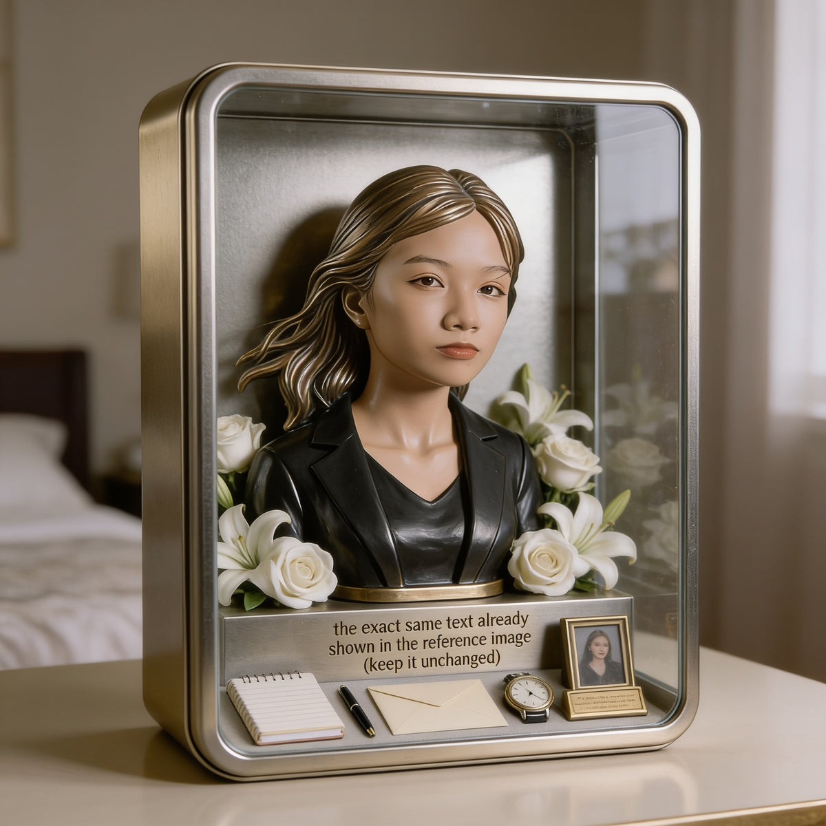 Memorial Keepsakes - Personalized Memorial Custom Shaped Acrylic Plaque