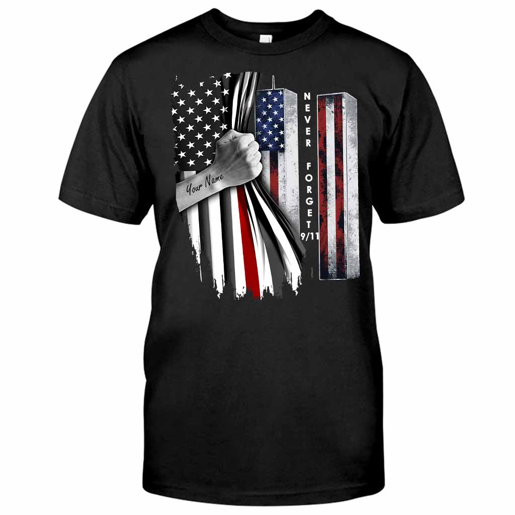 N'oubliez jamais - T-shirt et sweat à capuche personnalisés pour pompiers
