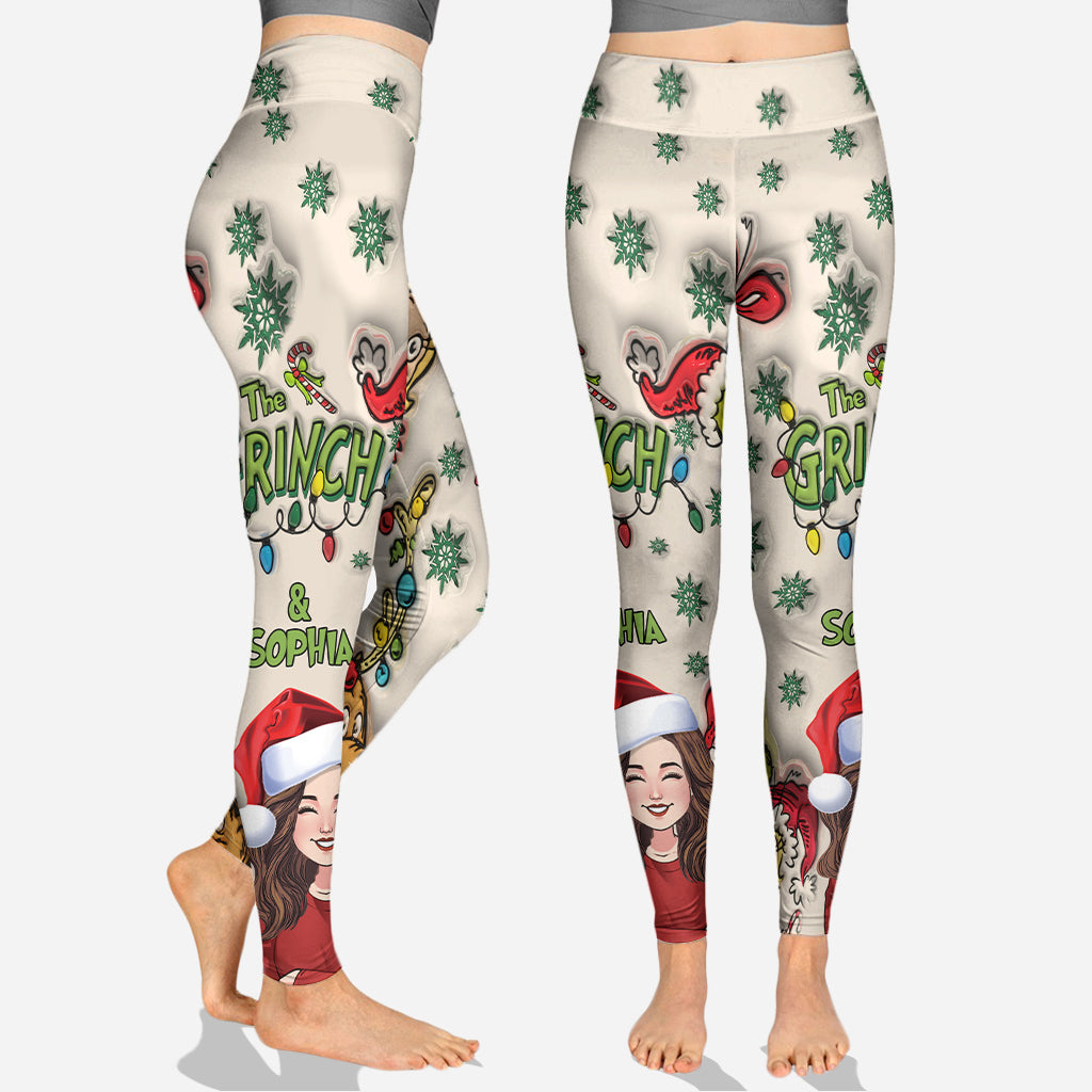 Merry Christmas - Personalized Stole Christmas Hoodie and Leggings
