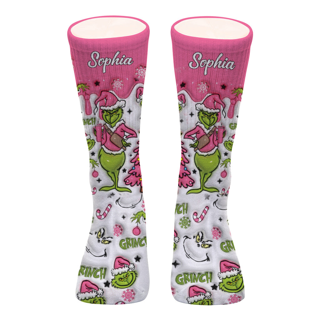 Chaussettes personnalisées avec n'importe quel nom