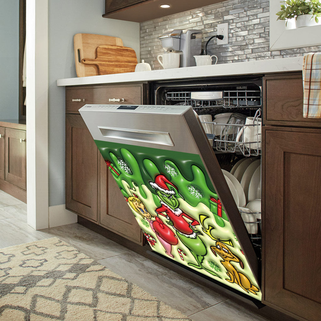 Joyeux Noël - Housse de lave-vaisselle « Noël volé »