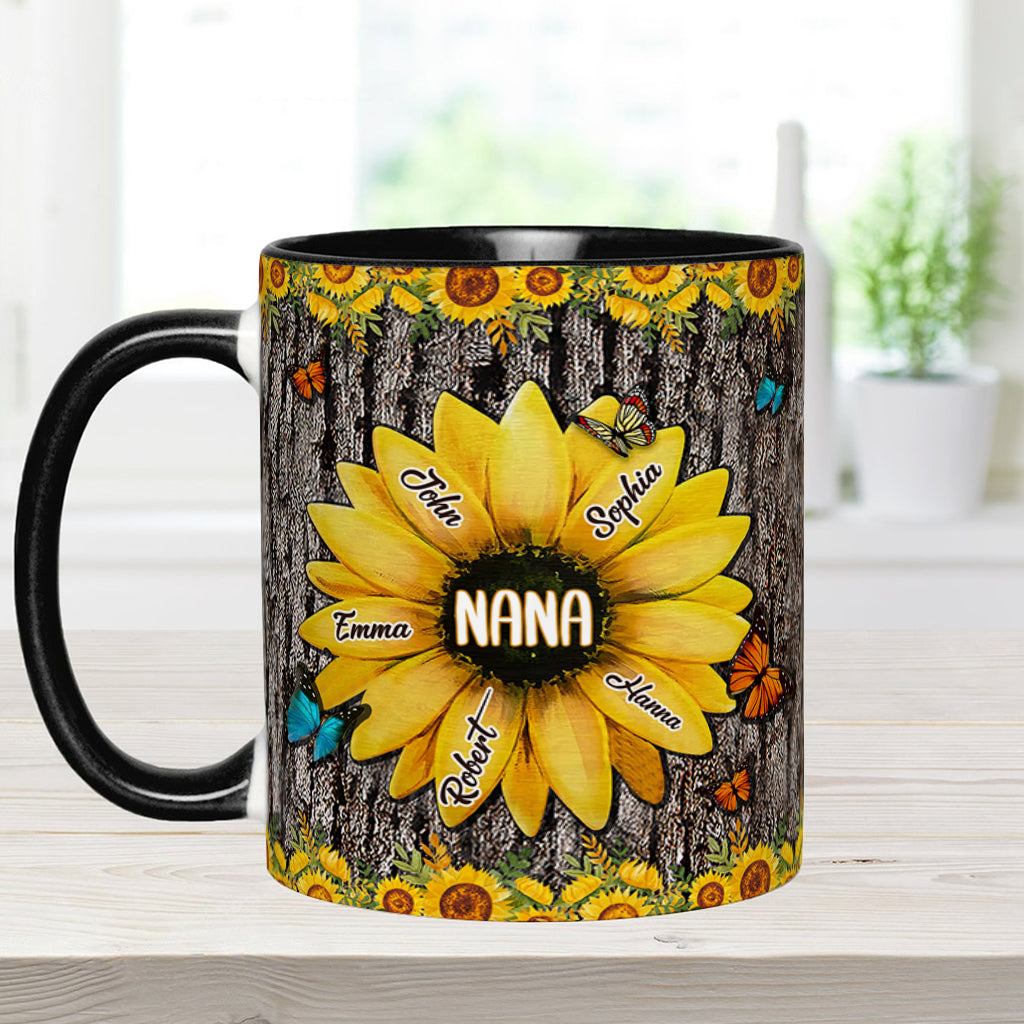 Mug personnalisé « Le jardin de mamie »