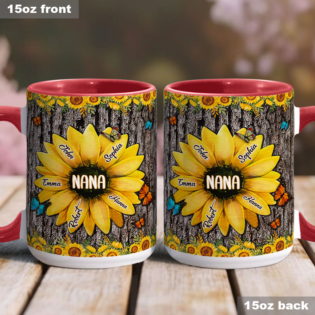 Mug personnalisé « Le jardin de mamie »
