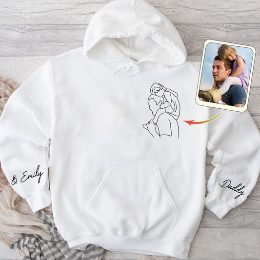 Meilleur papa du monde - Cadeau pour papa - T-shirt personnalisé intégral