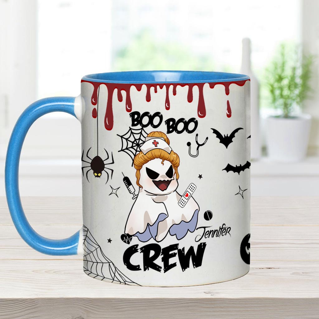Mug personnalisé Boo Boo Crew - Thème infirmière