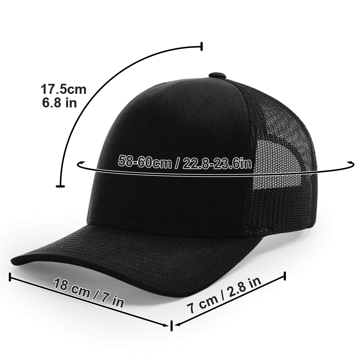 Best Dad Ever - Personalized Father Trucker Hat