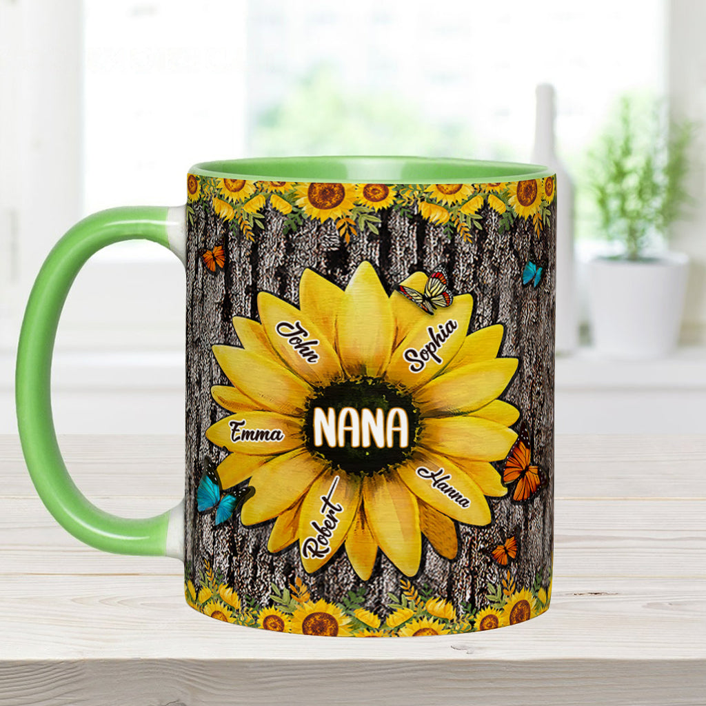 Mug personnalisé « Le jardin de mamie »