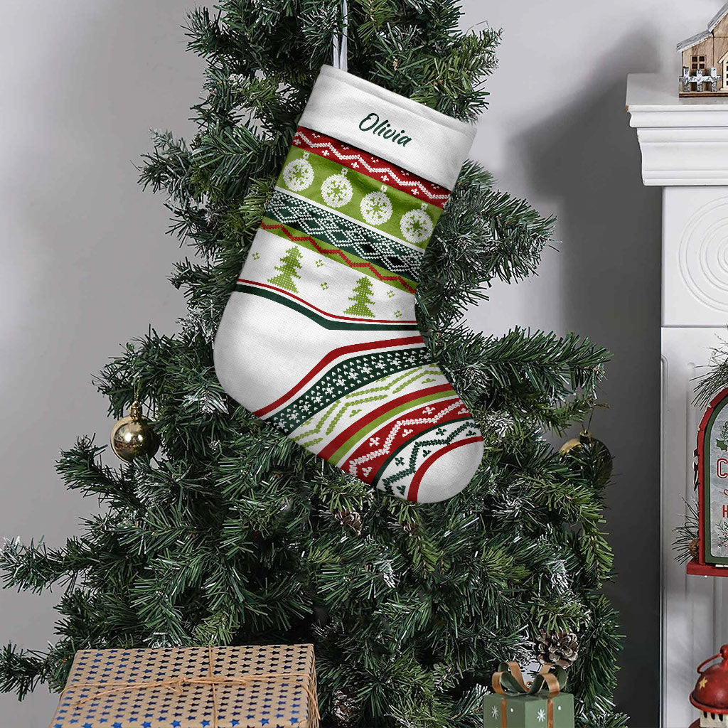 Joyeux Noël - Chaussettes de Noël personnalisées pour toute la famille