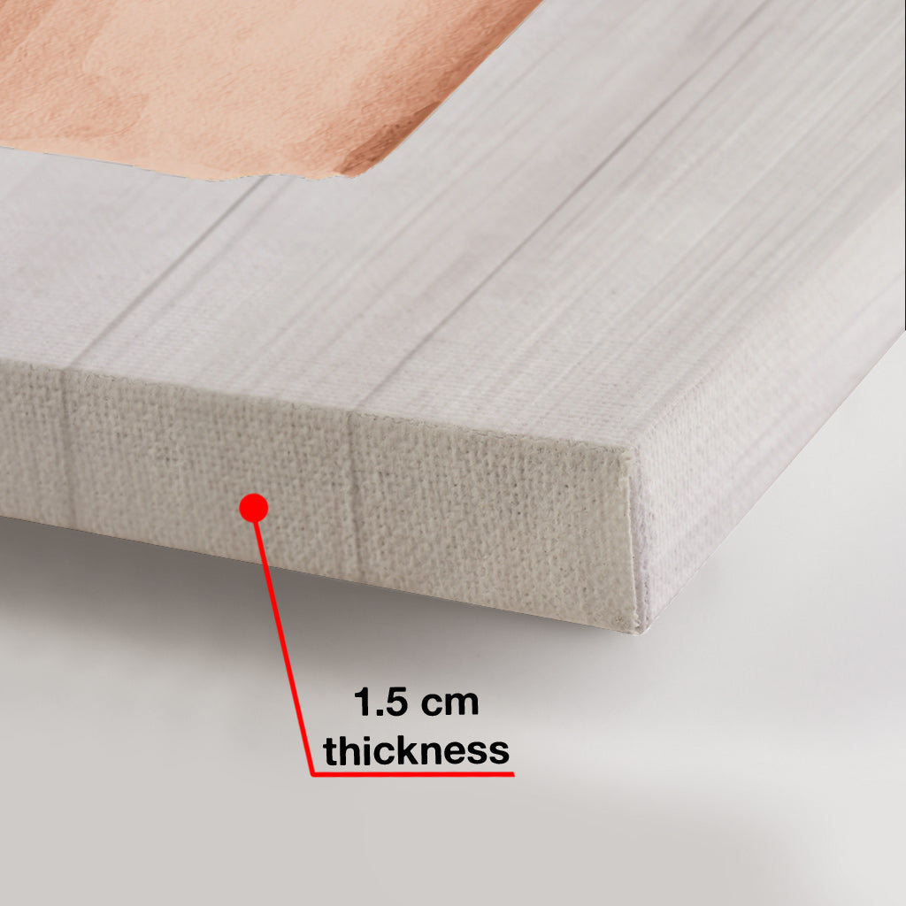 Nous sommes une équipe - Toile et affiche personnalisées pour papa