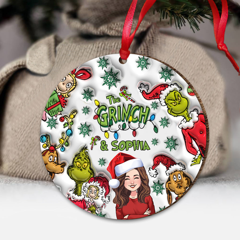 Joyeux Noël - Ornement de Noël personnalisé en forme d'étole