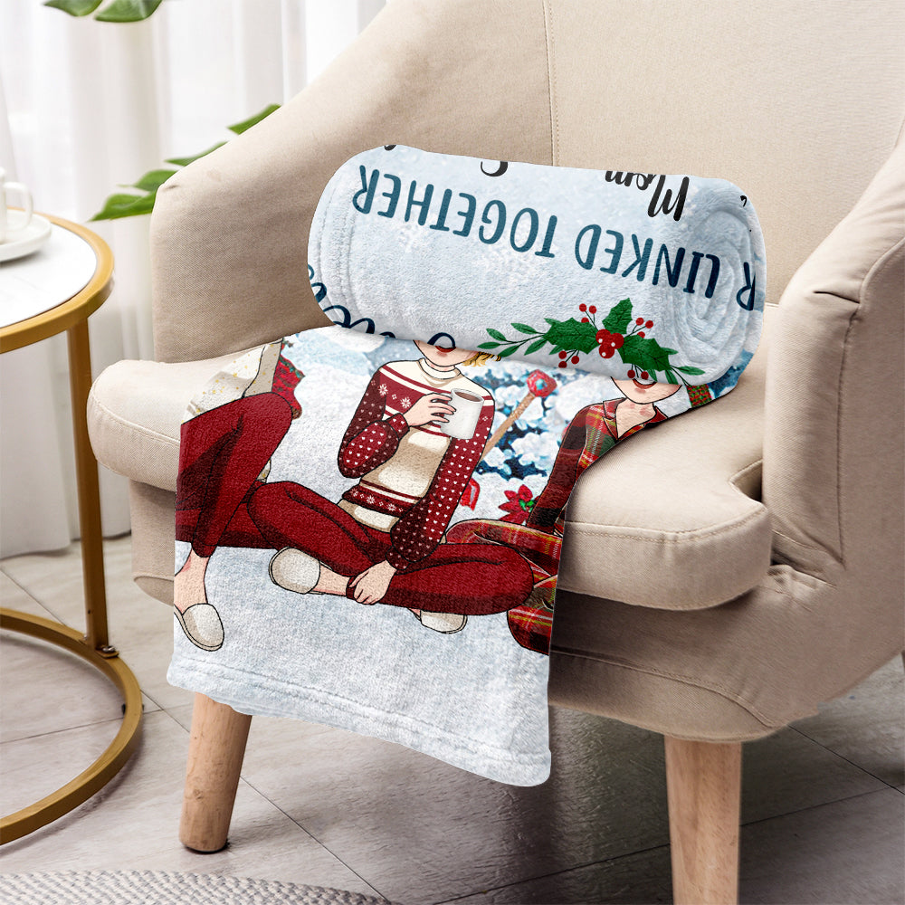 Mère et fille liées à jamais - Couverture personnalisée pour maman