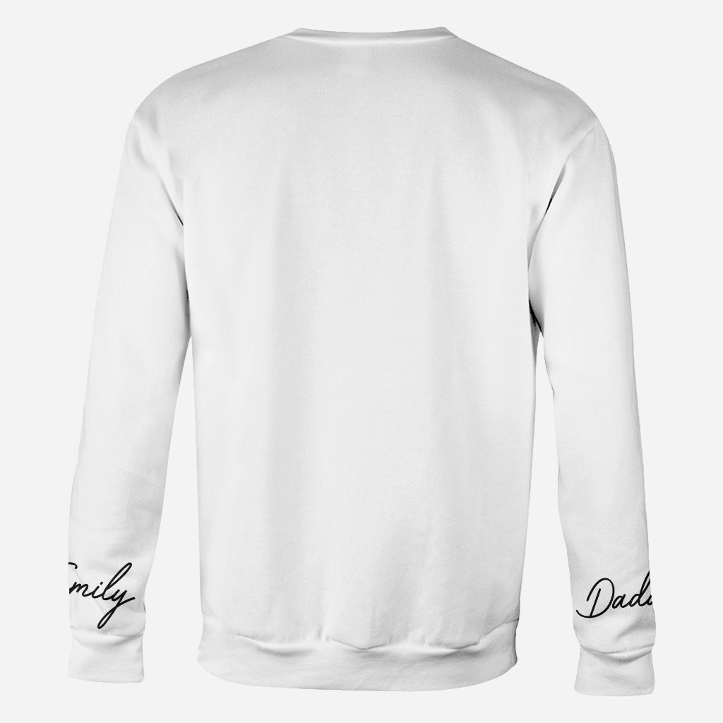 Meilleur papa du monde - Cadeau pour papa - T-shirt personnalisé intégral