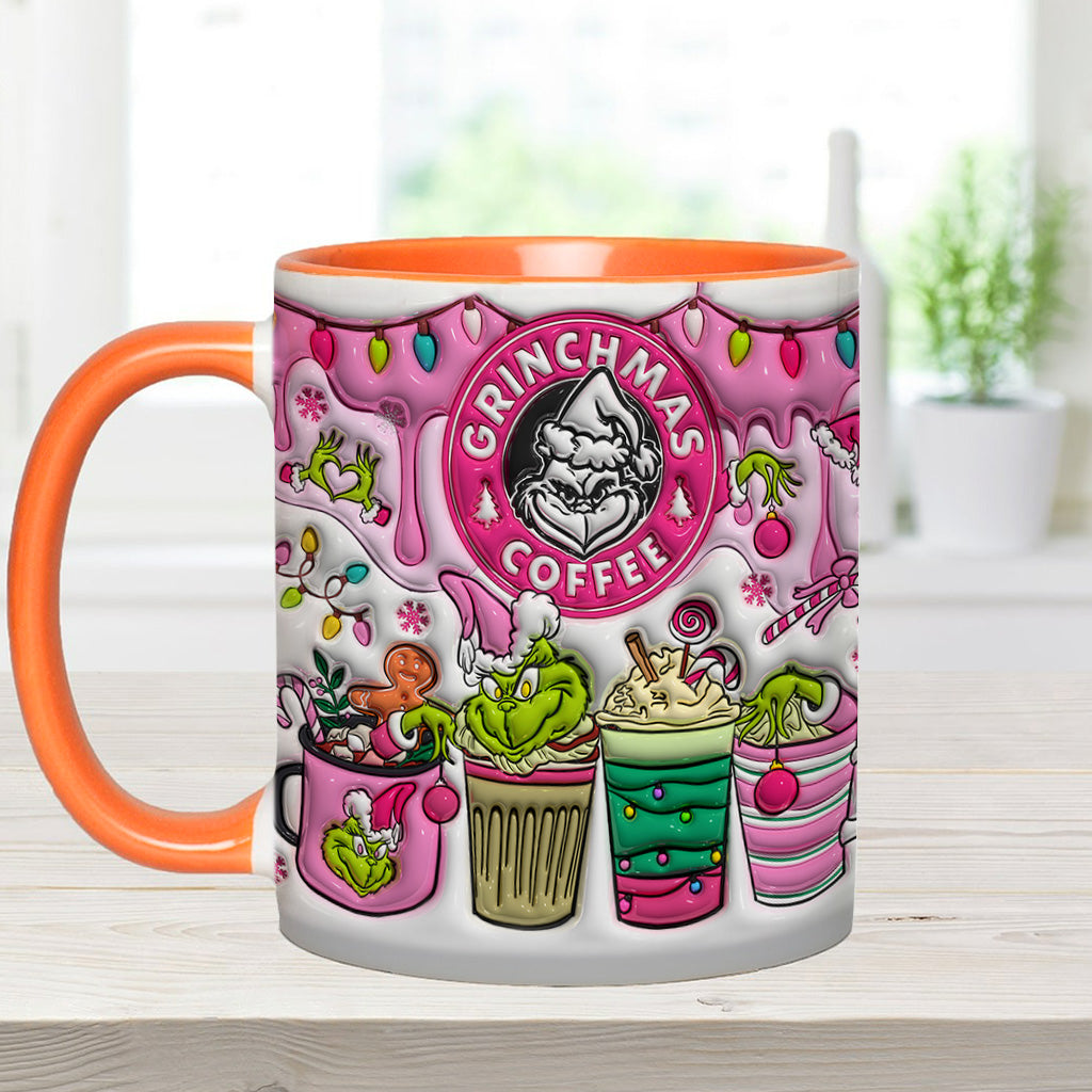 Grinchmas Coffee - Personalized Stole Christmas Accent Mug