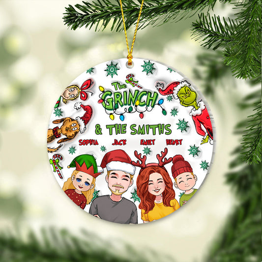 Joyeux Noël - Ornement de Noël personnalisé en forme d'étole