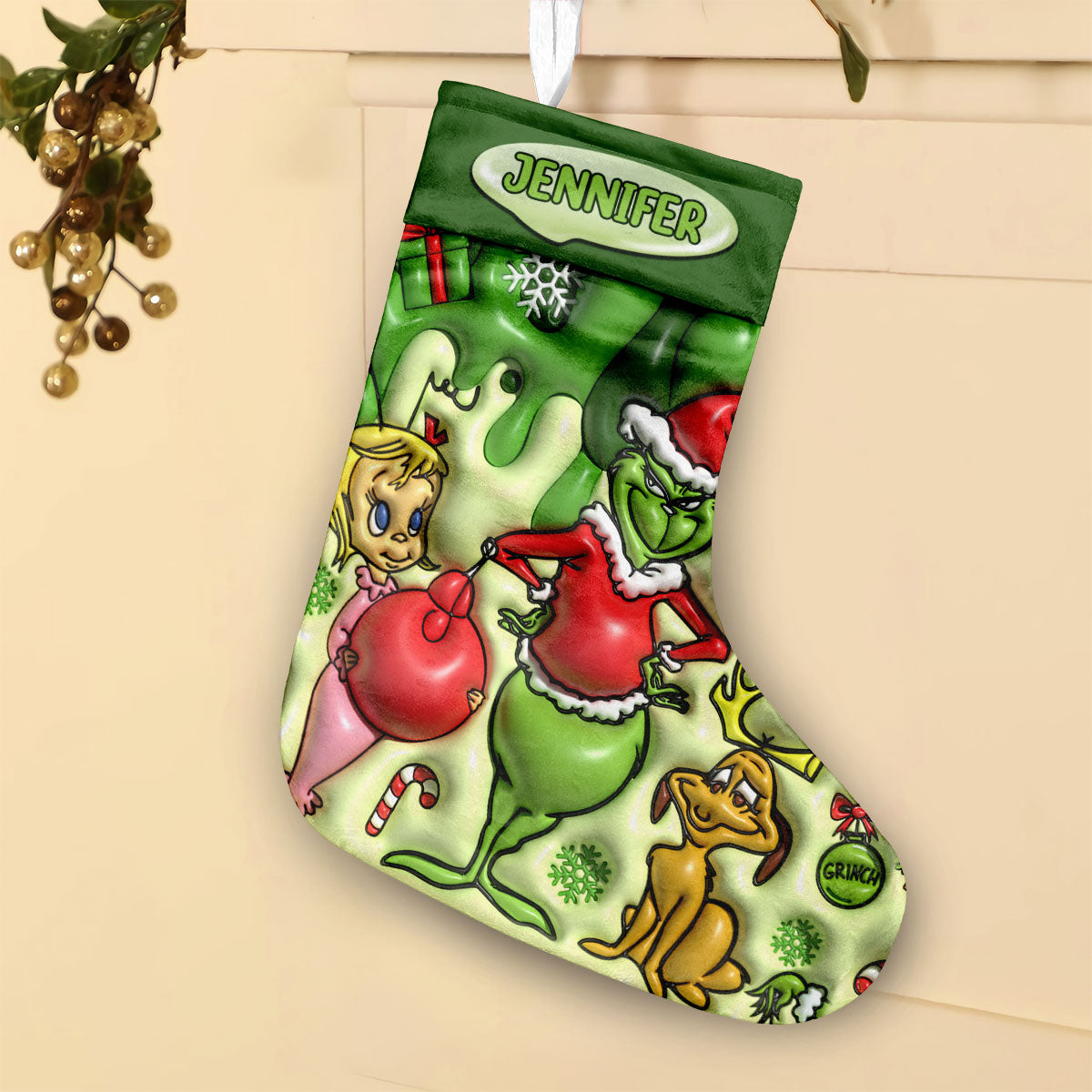 Merry Christmas - Personalized Stole Christmas Christmas Stockings